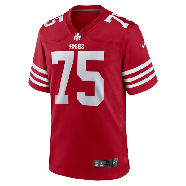 Brandon Parker San Francisco 49ers Nike Team Game Jersey -  Scarlet