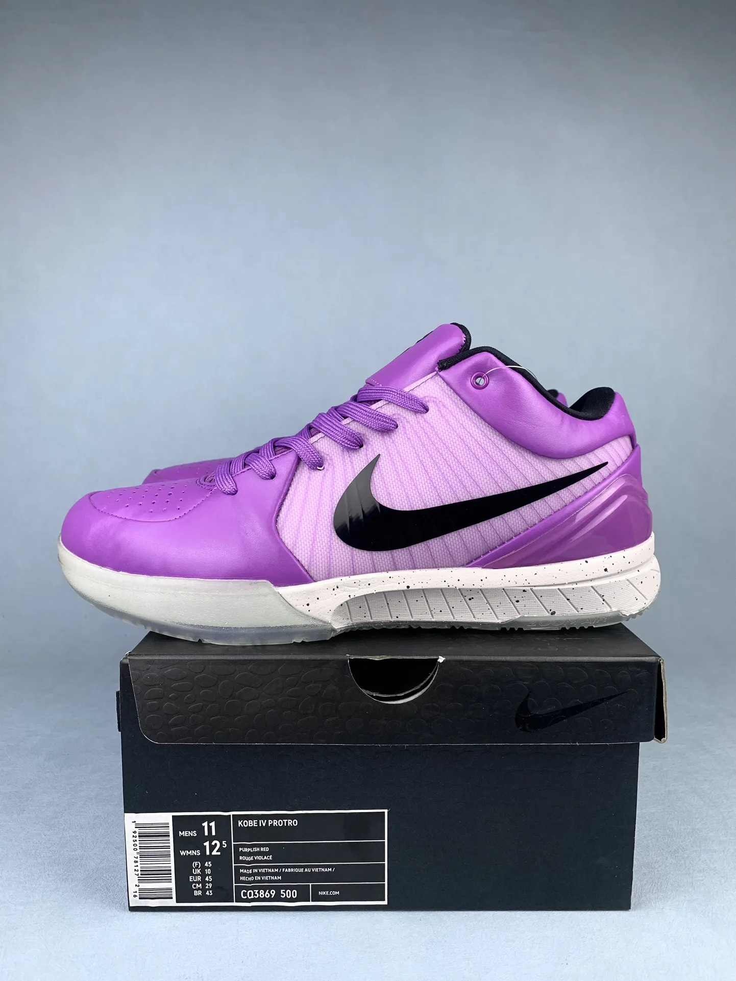 UNDEFEATED x Kobe 4 Protro “Court Purple” Shoes product photo from LabelPicks