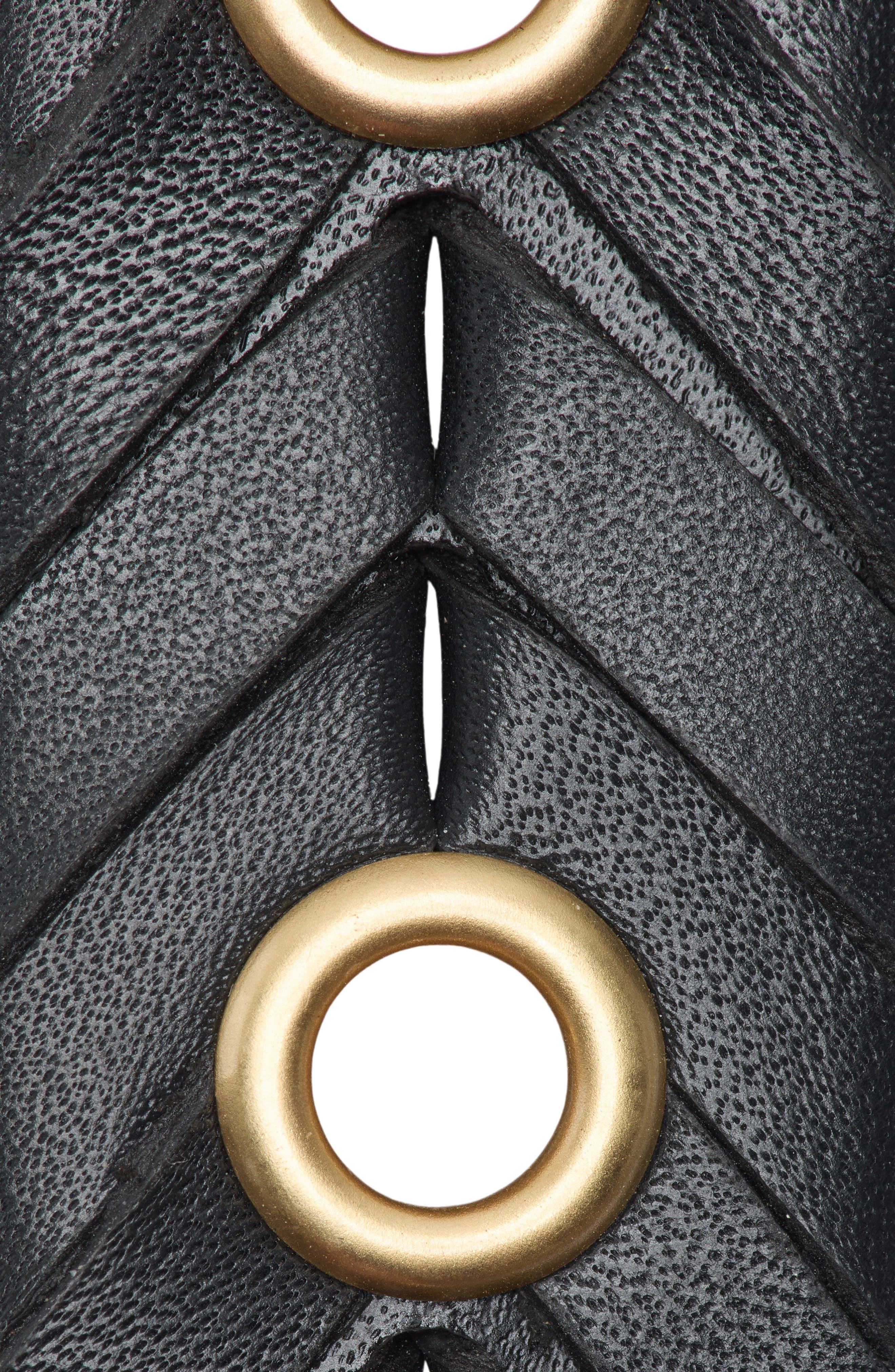 AllSaints Eyelet Woven Leather Belt
