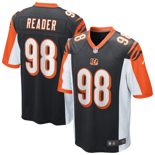 D.J. Reader Cincinnati Bengals Nike Player Game Jersey - Black