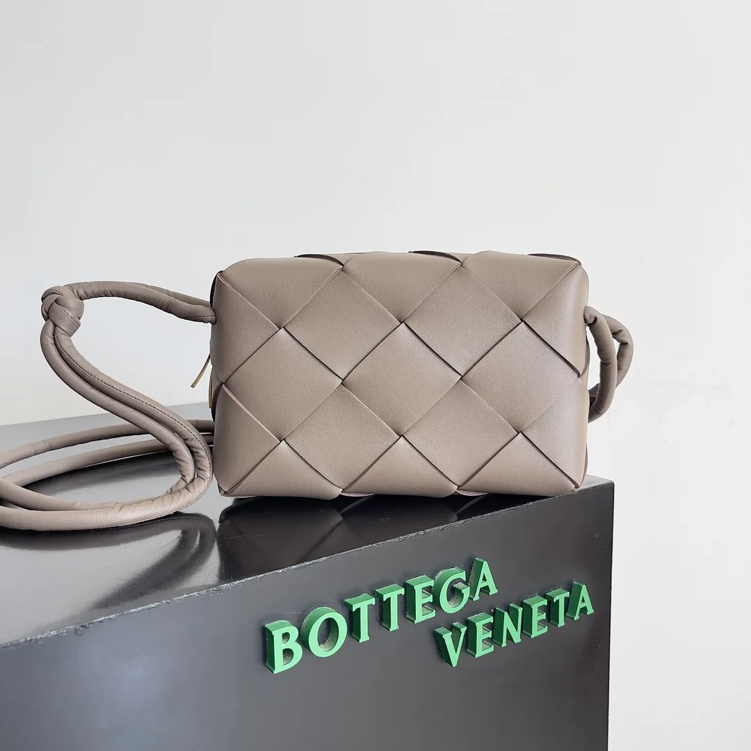 Bottega Veneta Intrecciato Woven Leather Crossbody Bag product photo from LabelPicks