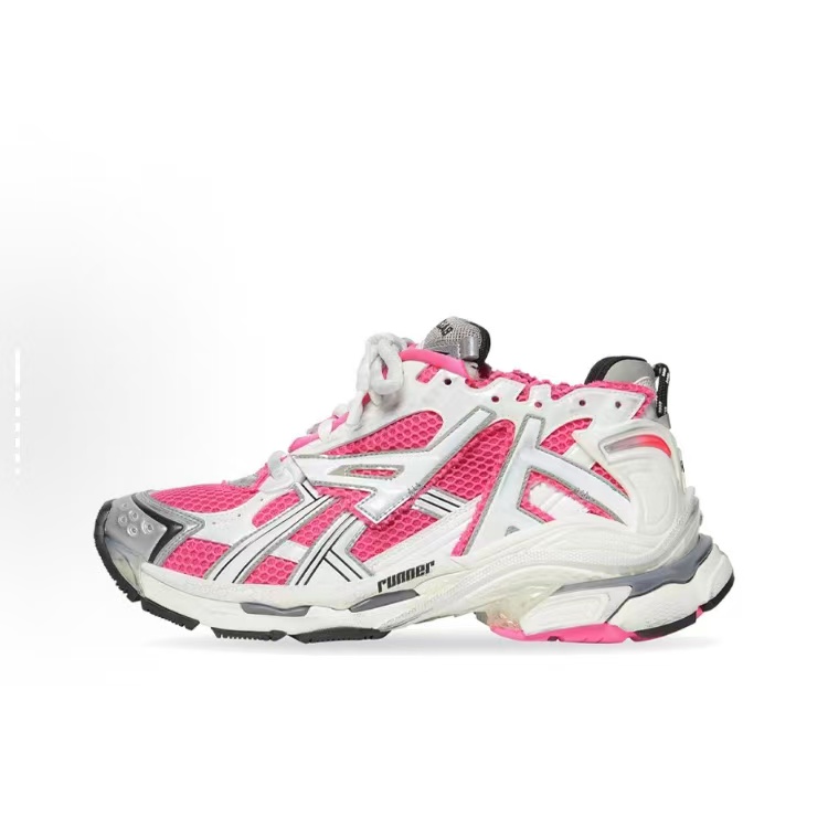 Balenciaga Runner White Fluo Pink