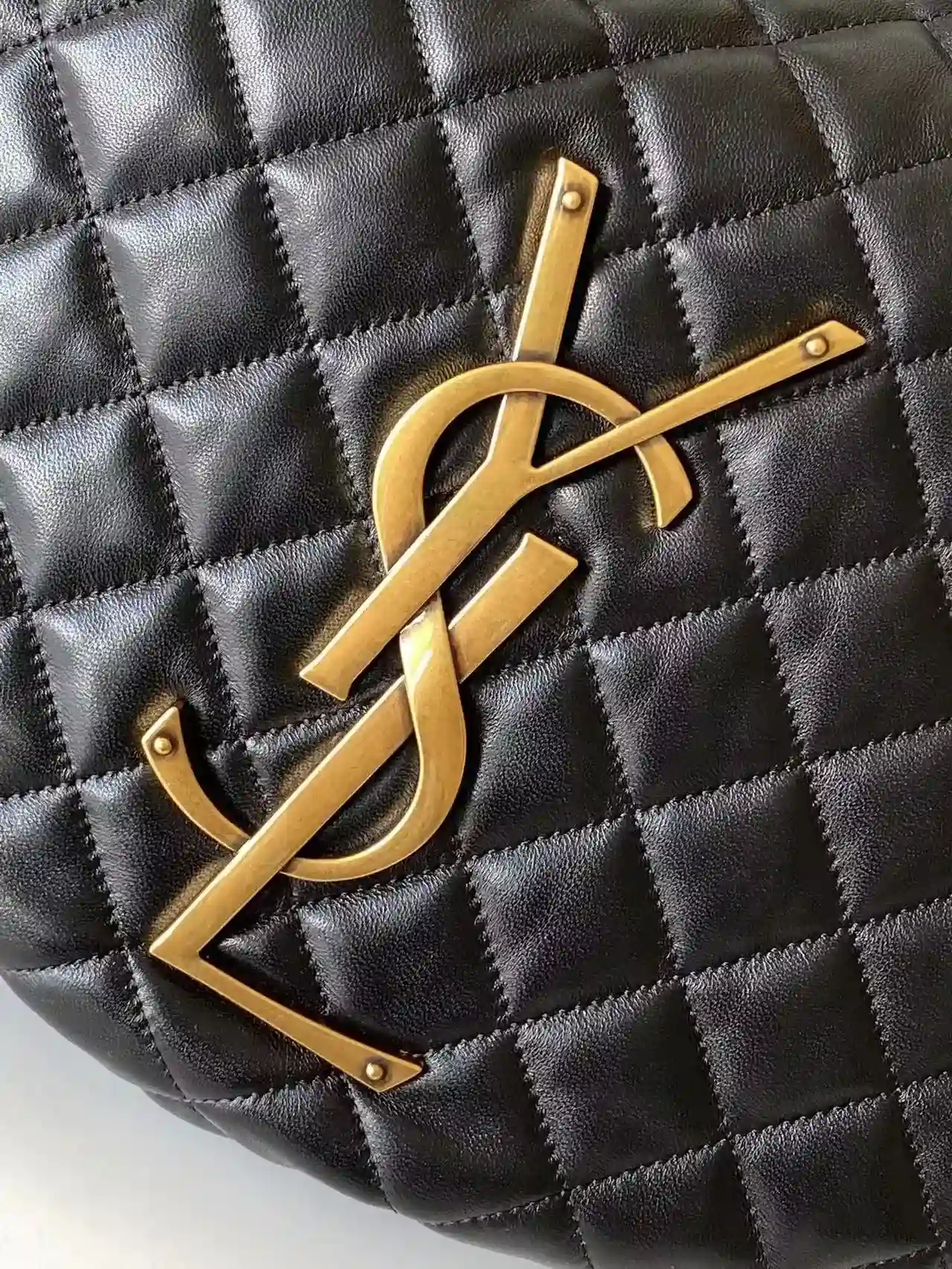 Saint Laurent Lambskin Icare Hobo Bag product photo from LabelPicks