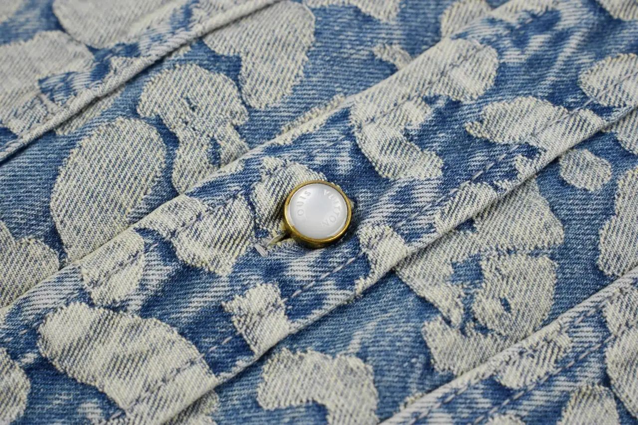Louis Vuitton Light Pixel Leopard Monogram Denim Jacket product photo from LabelPicks