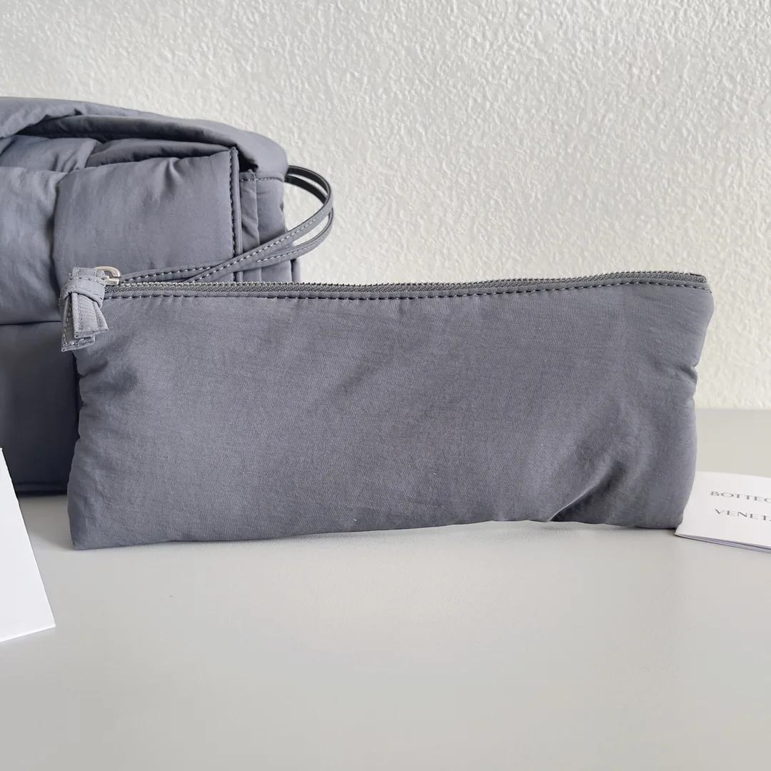 Bottega Veneta Grey Cassette Nylon Belt Bag product photo from LabelPicks