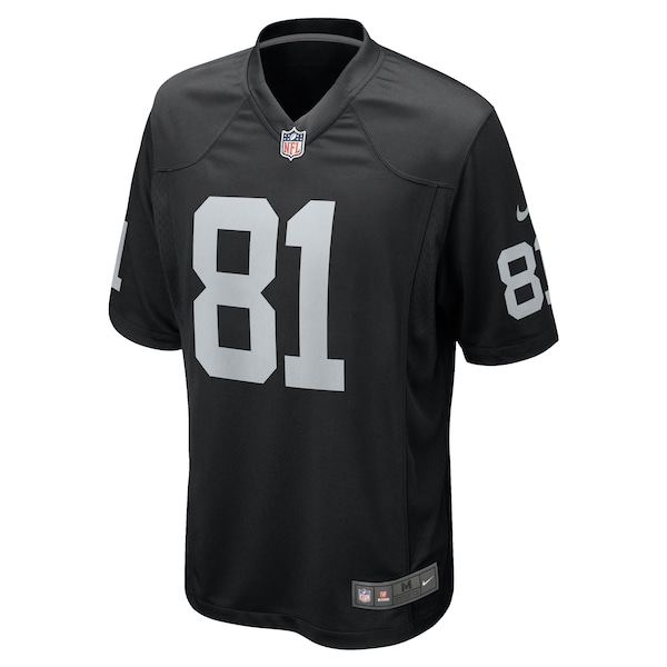 Austin Hooper Las Vegas Raiders Nike Team Game Jersey -  Black