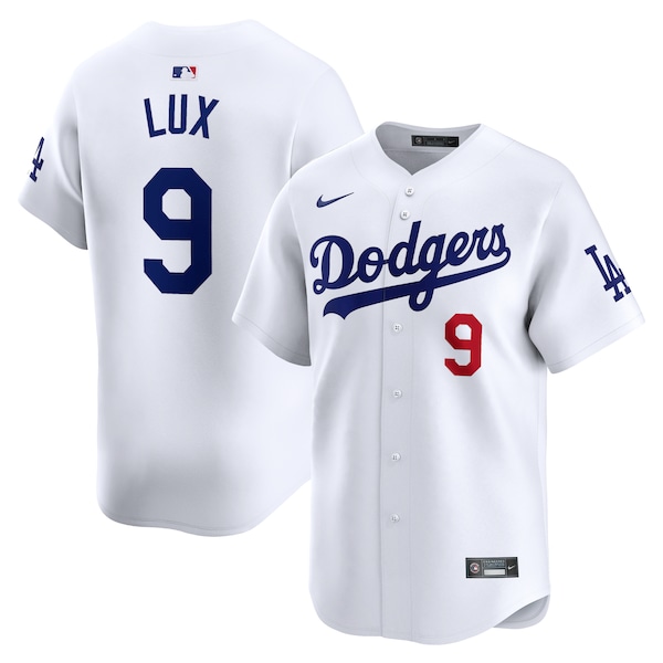 Gavin Lux Los Angeles Dodgers Nike Home Limited Player Jersey - White