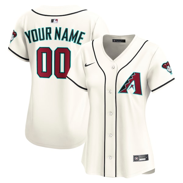 Arizona Diamondbacks Nike Women's Home Limited Custom Jersey - Cream
