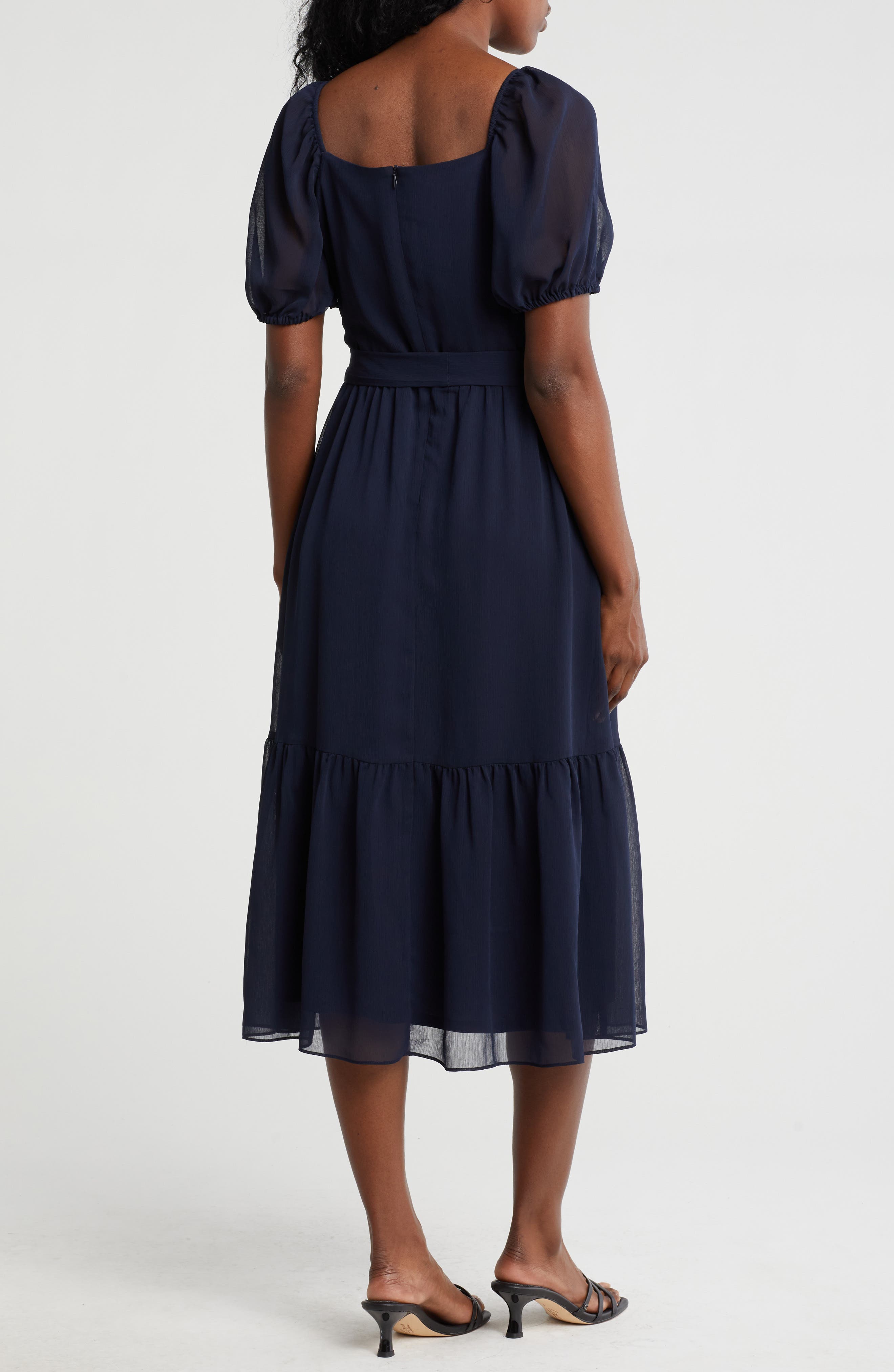 Julia Jordan Surplice Midi Dress