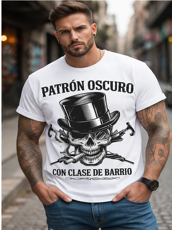 Remera “Patrón Oscuro” – Calle y Calavera