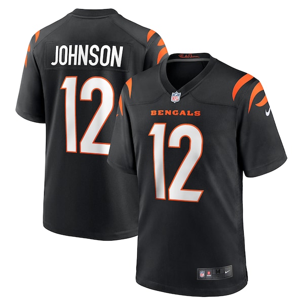 Tyron Johnson Cincinnati Bengals Nike Home Game Player Jersey - Black