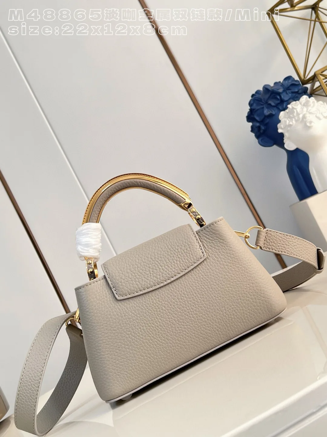 Louis Vuitton Calfskin Capucines Crossbody Bag product photo from LabelPicks