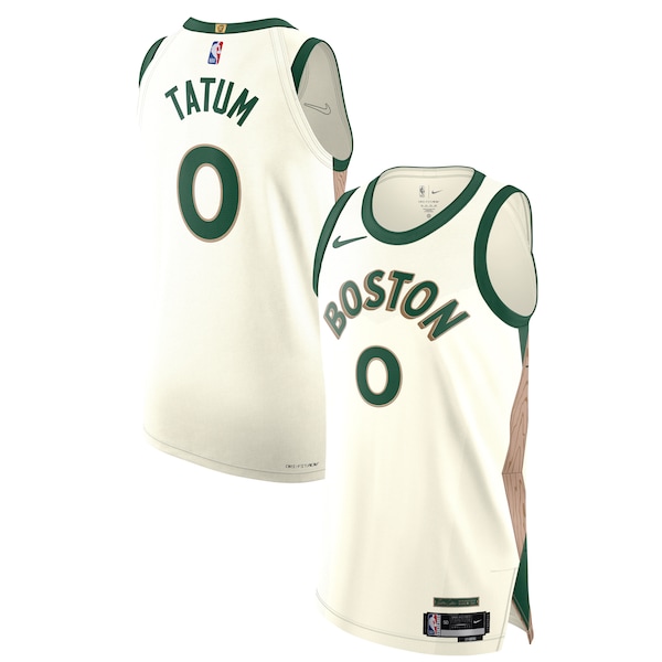 Nike Jayson Tatum Boston Celtics  Authentic Jersey - City Edition - White