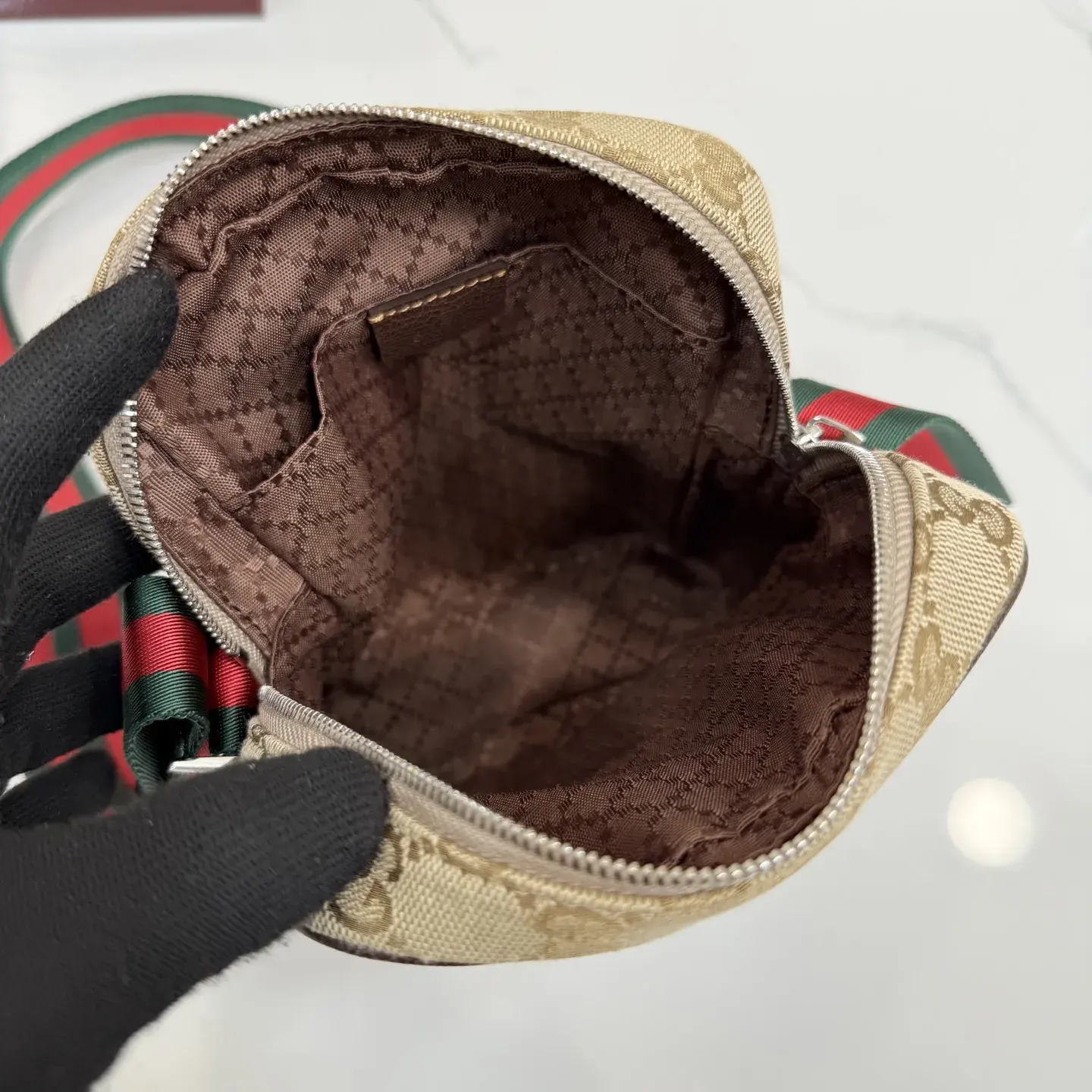 Gucci Quilted Leather Crossbody Bag product photo from LabelPicks