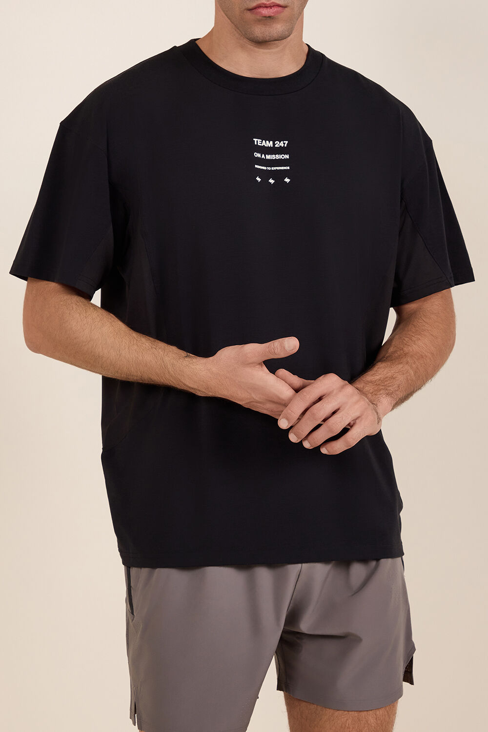 REPRESENT חולצת טי אוברסייז לאימון 247