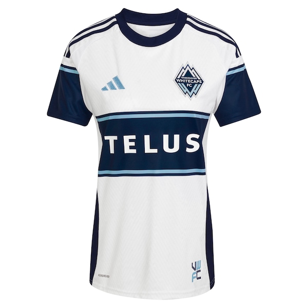 Samuel Adekugbe Vancouver Whitecaps FC adidas Women's 2025 The Peak Replica Player Jersey - White