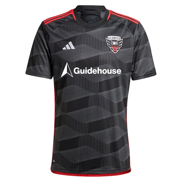 Gabriel Pirani D.C. United adidas 2024 The Icon Kit Replica Player Jersey – Black