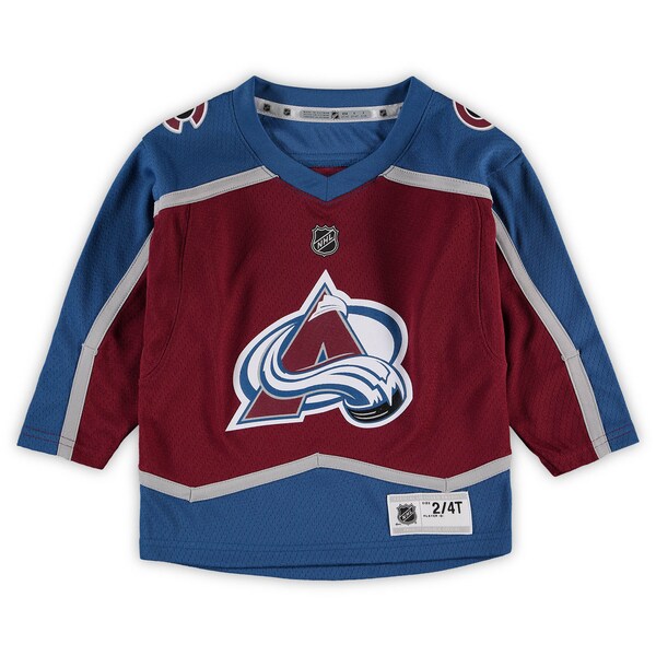 Nathan MacKinnon Colorado Avalanche Toddler Home Replica Player Jersey - Burgundy