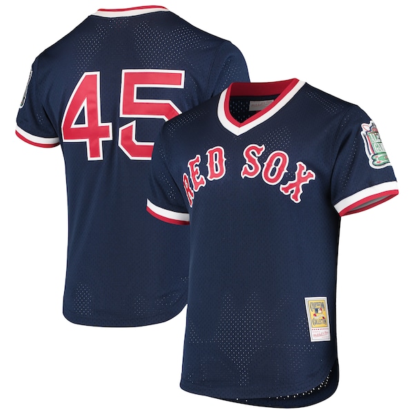 Pedro Martinez Boston Red Sox 1999 Cooperstown Collection Mesh Batting Practice Jersey - Navy