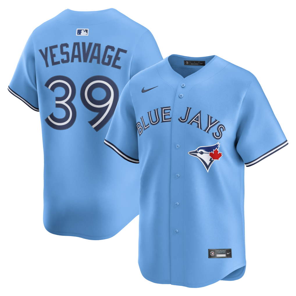 Trey Yesavage Toronto Blue Jays Nike Home Limited Jersey - Blue