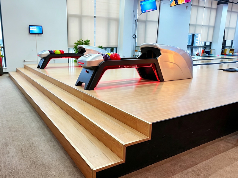 Customized Bowling Alley Steps
