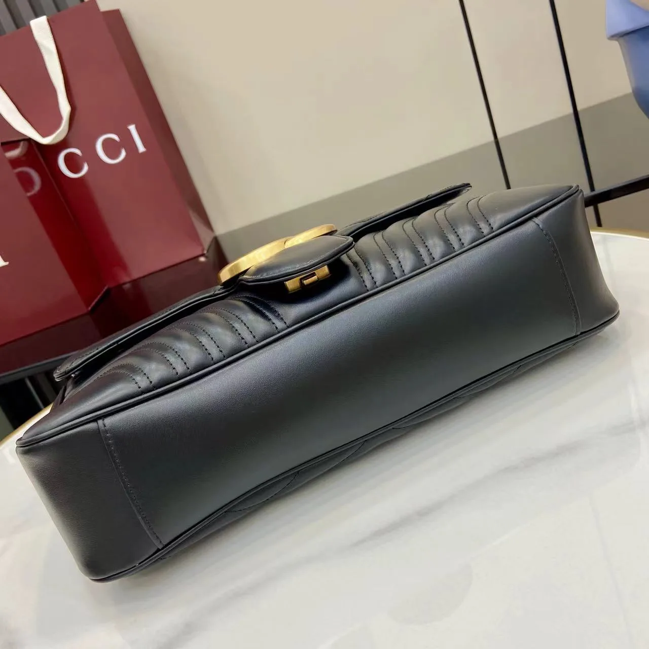 Gucci Black Marmont Crossbody Bag product photo from LabelPicks