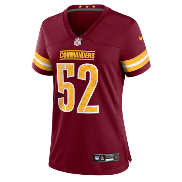 Preston Smith Washington Commanders Nike Women's Team Game Jersey -  Burgundy