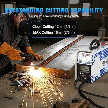 Reboot 7-in-1 MIG Welder Plasma Cutter Combo 130A Dual Voltage 120V/240V Multiprocess Welder Gas MIG/Flux Core/Plasma Cut/Stick/LIFT TIG/Aluminum Welder Machine with Spool Gun