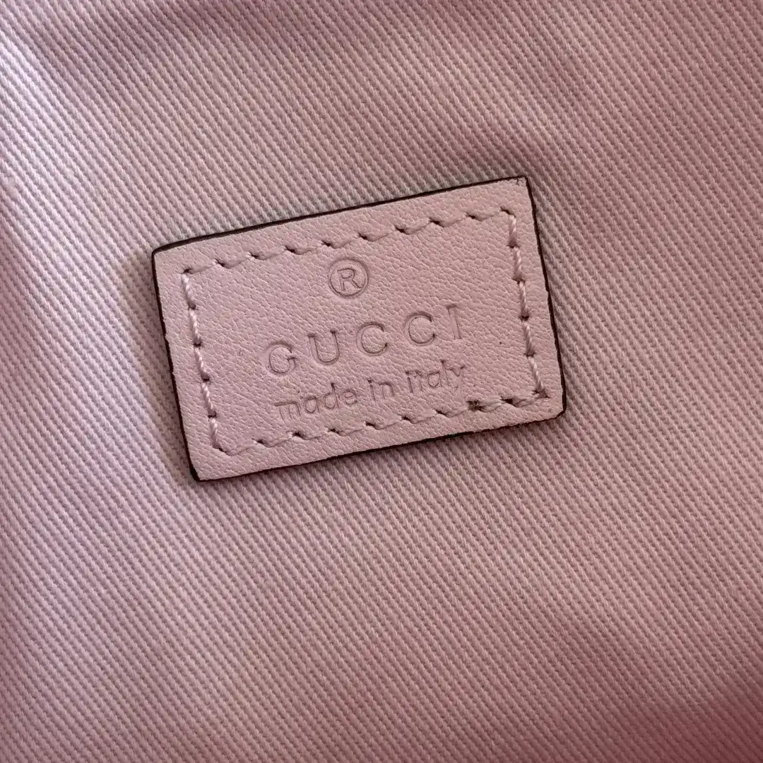 Gucci Pink GG Supreme Canvas Shoulder Bag product photo from LabelPicks