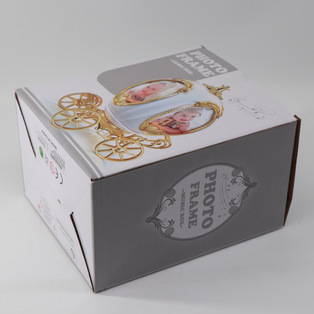 Customizable Personalized Pumpkin Car Music Box With Photo Frame YYMC89018902