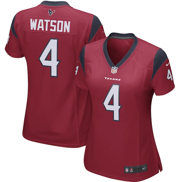 Deshaun Watson Houston Texans Nike Women's Player Game Jersey - Red/Navy/White