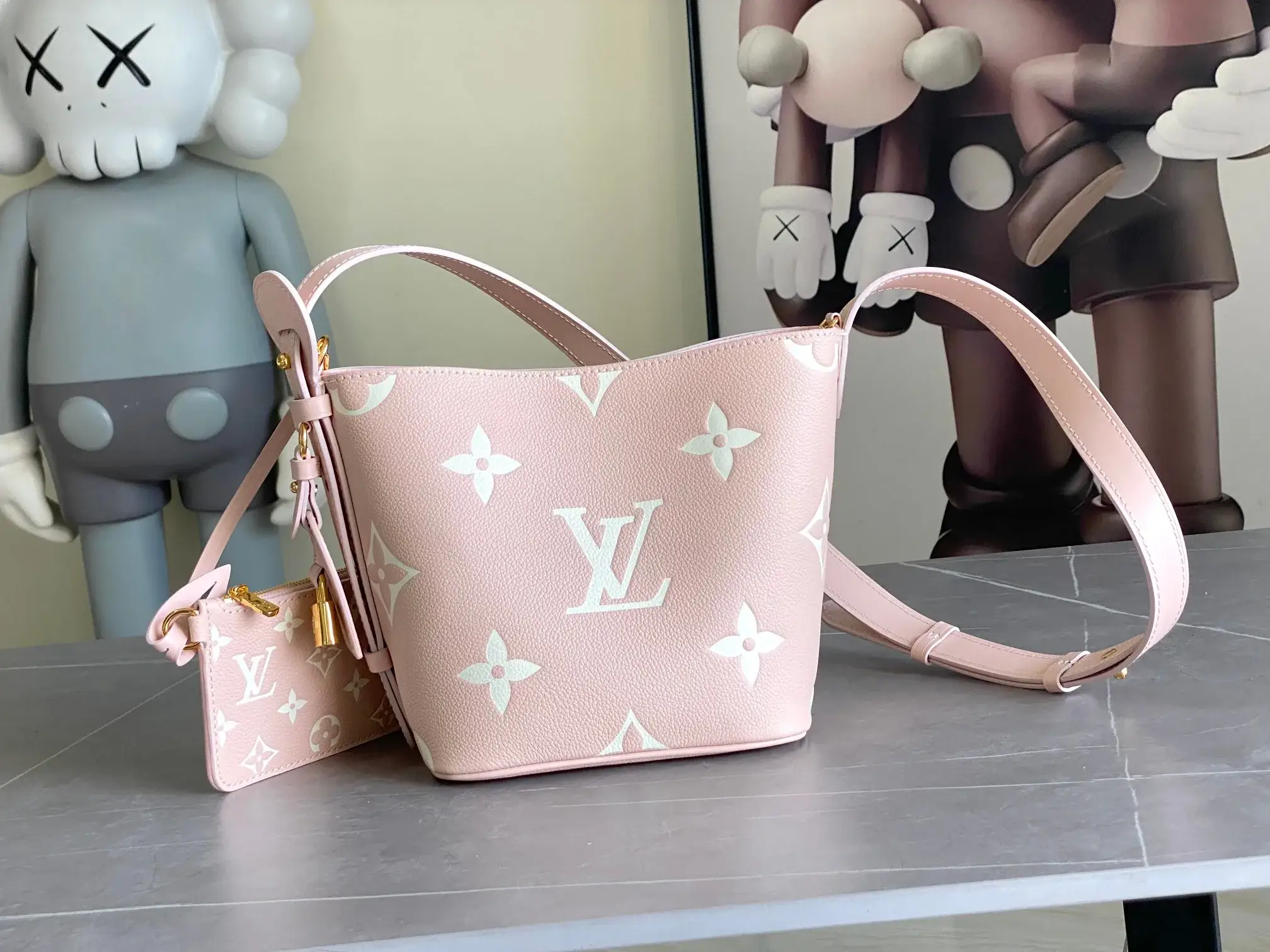 Louis Vuitton Pink Bucket Bag product photo from LabelPicks