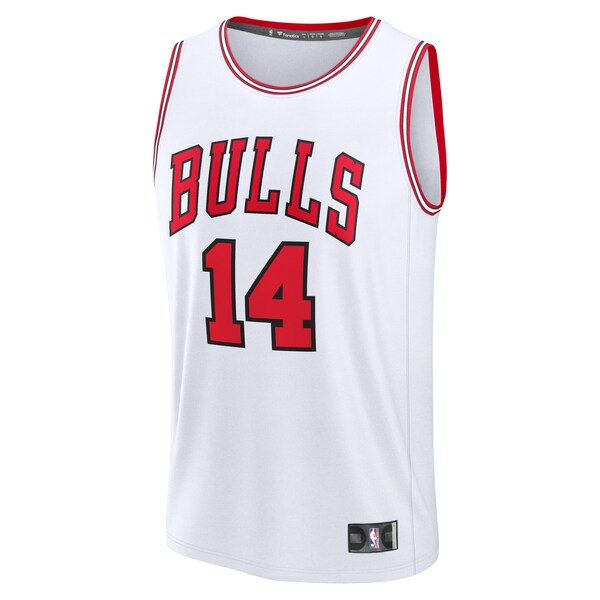 Matas Buzelis Chicago Bulls  Youth Fast Break Replica Player Jersey - Association - White Edition