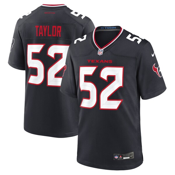 Darrell Taylor Houston Texans Nike Team Game Jersey -  Navy