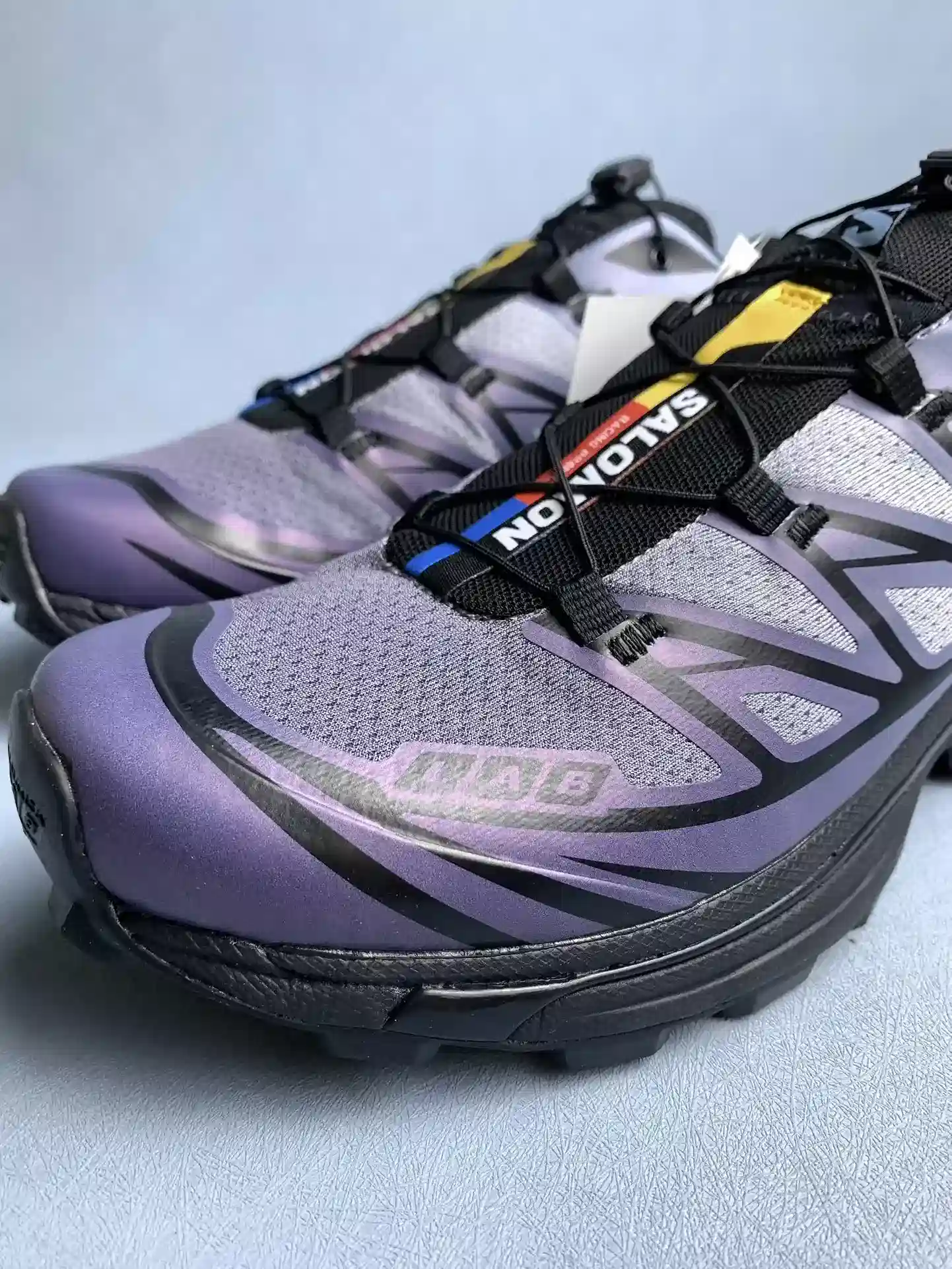 Salomon XT-6 Chromatic “Black Blue Fog Cadet” Shoes product photo from LabelPicks