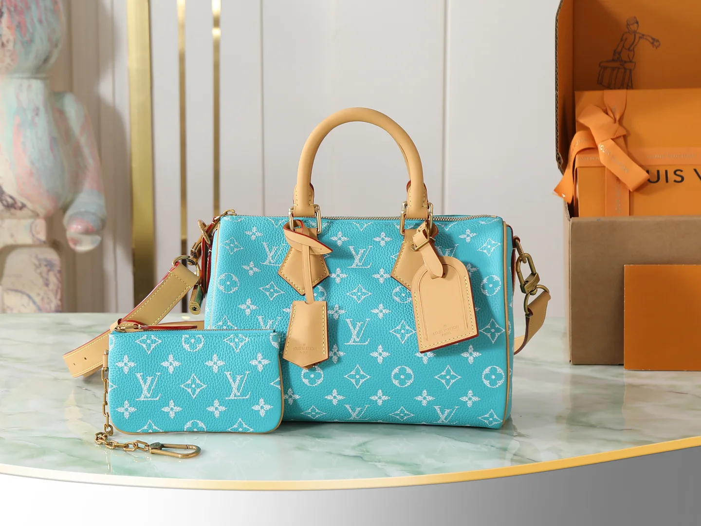 Louis Vuitton Lambskin Speedy Top Handle Bag product photo from LabelPicks