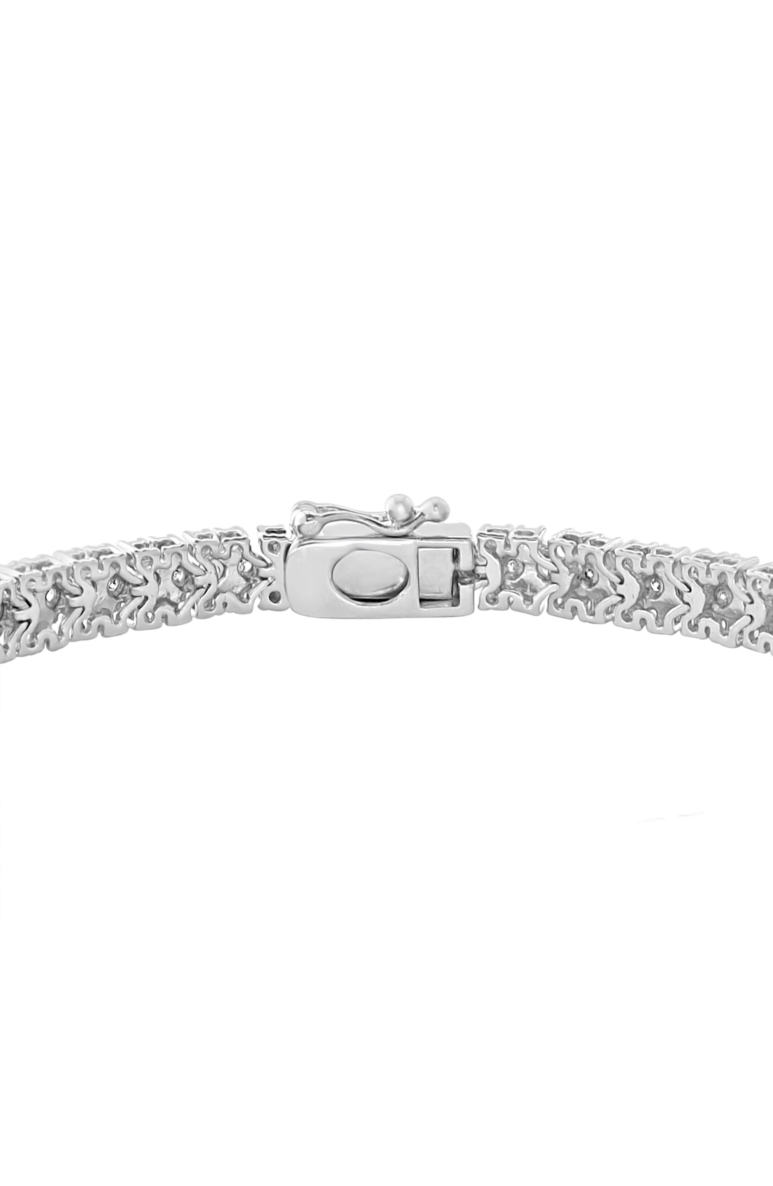 EFFY Sterling Silver Diamond Tennis Bracelet - 0.21 ctw.