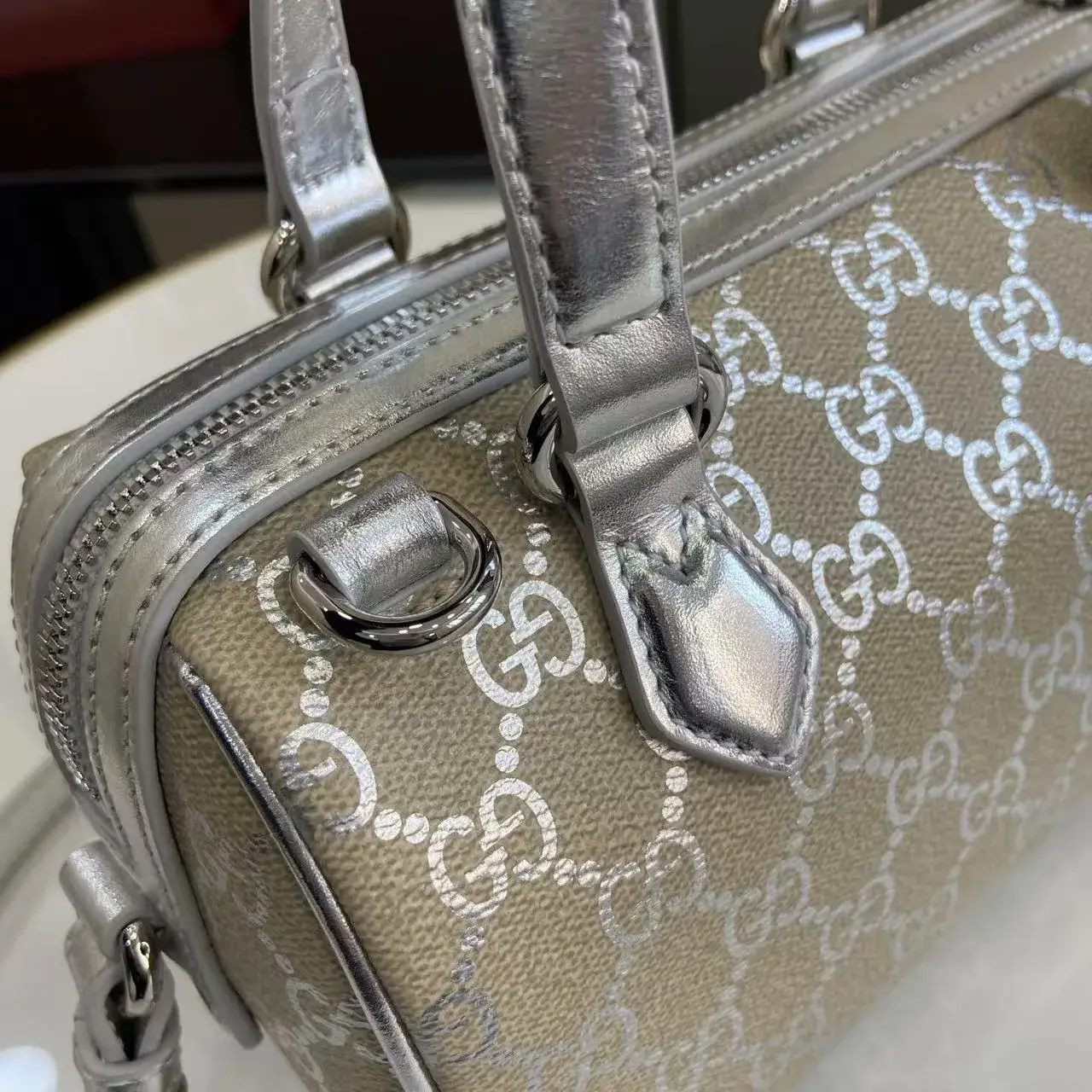 Gucci Silver Top Handle Bag product photo from LabelPicks