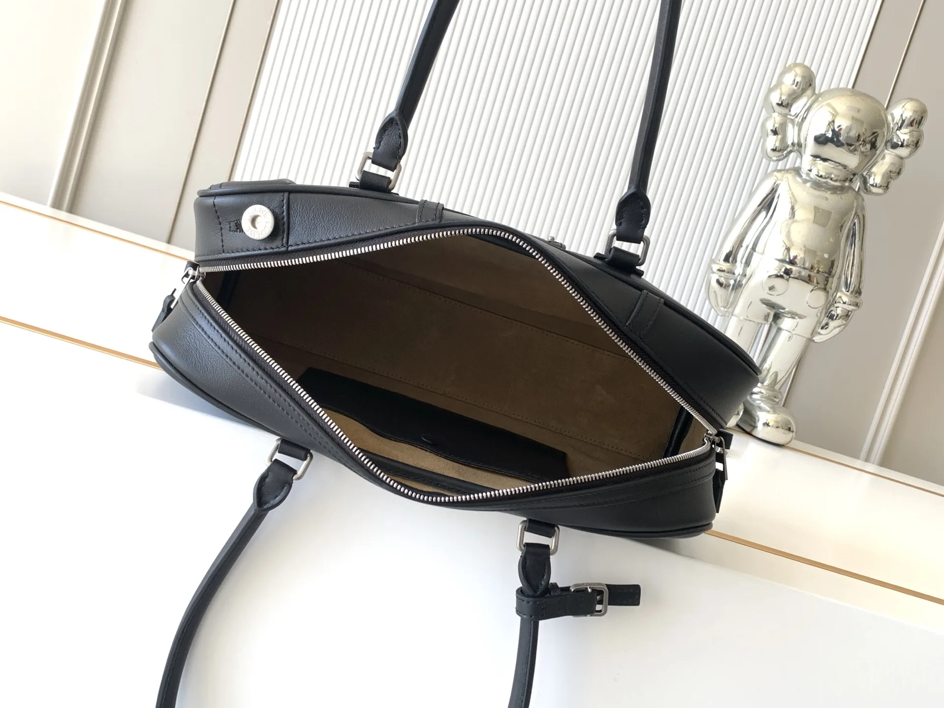 Loewe Black Amazona Calfskin Top Handle Bag product photo from LabelPicks