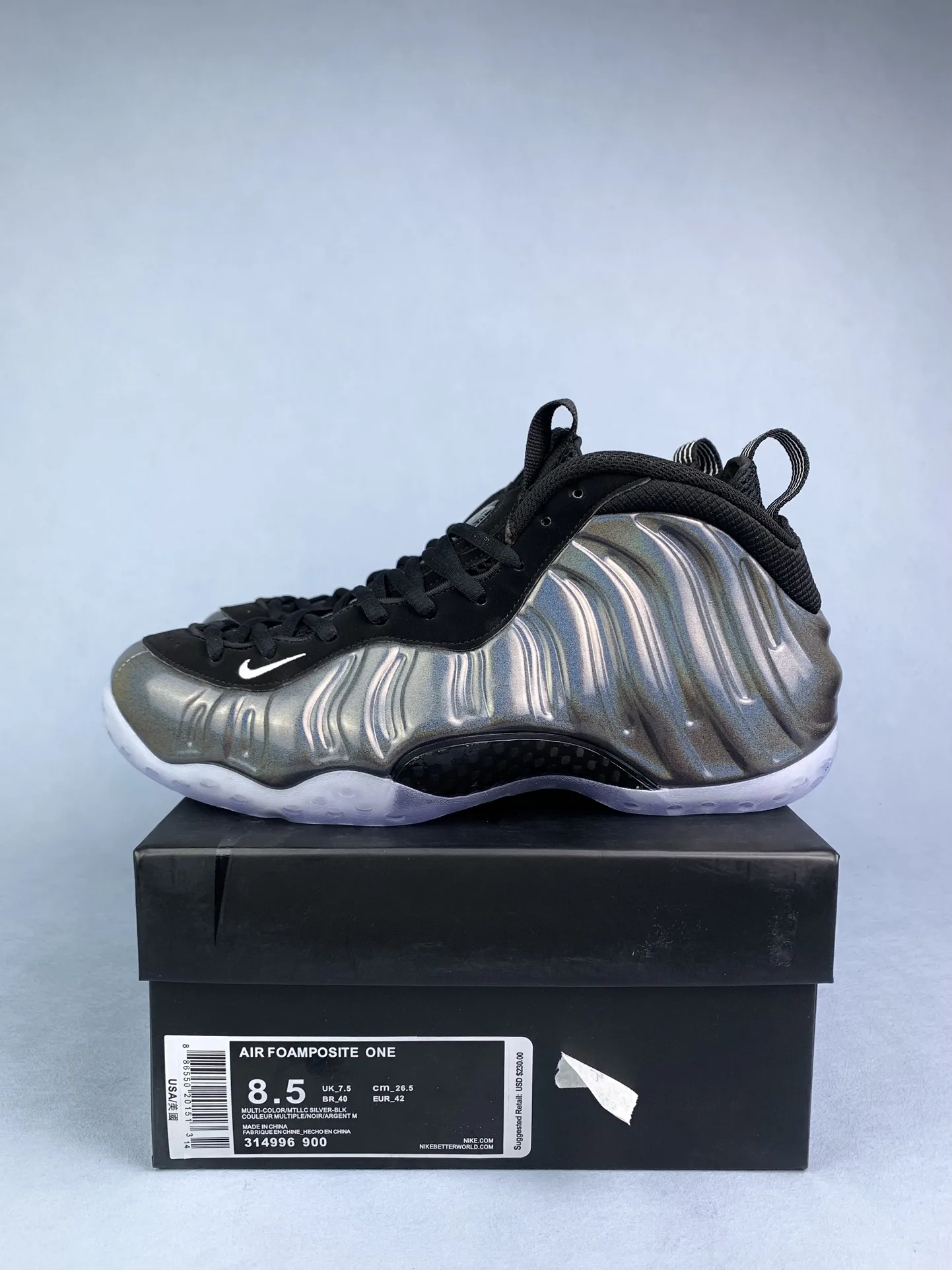 Nike Air Foamposite One 'Hologram' Shoes product photo from LabelPicks