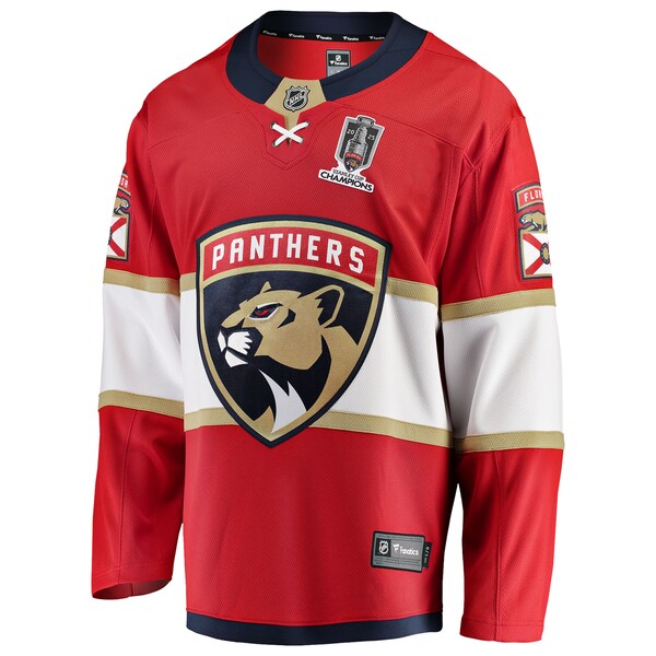 Florida Panthers  2025 Stanley Cup Champions Breakaway Jersey - Red