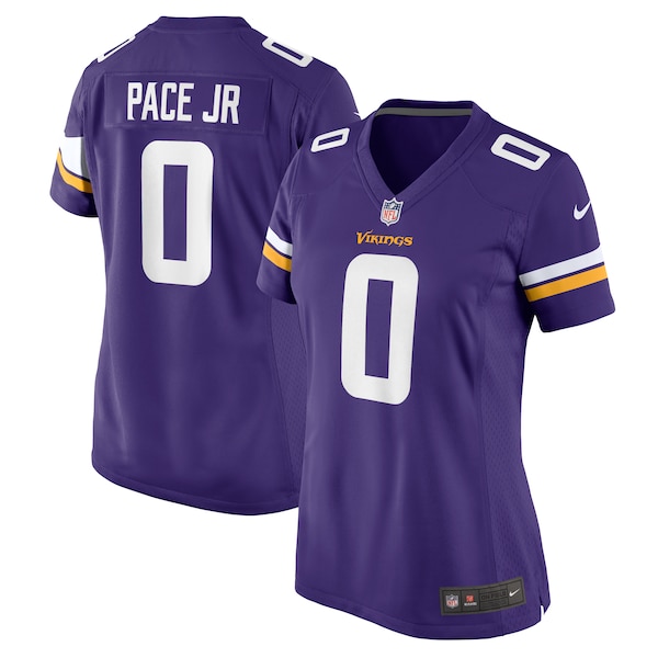 Ivan Pace Jr Minnesota Vikings Nike Women's  Game Jersey -  Purple/White