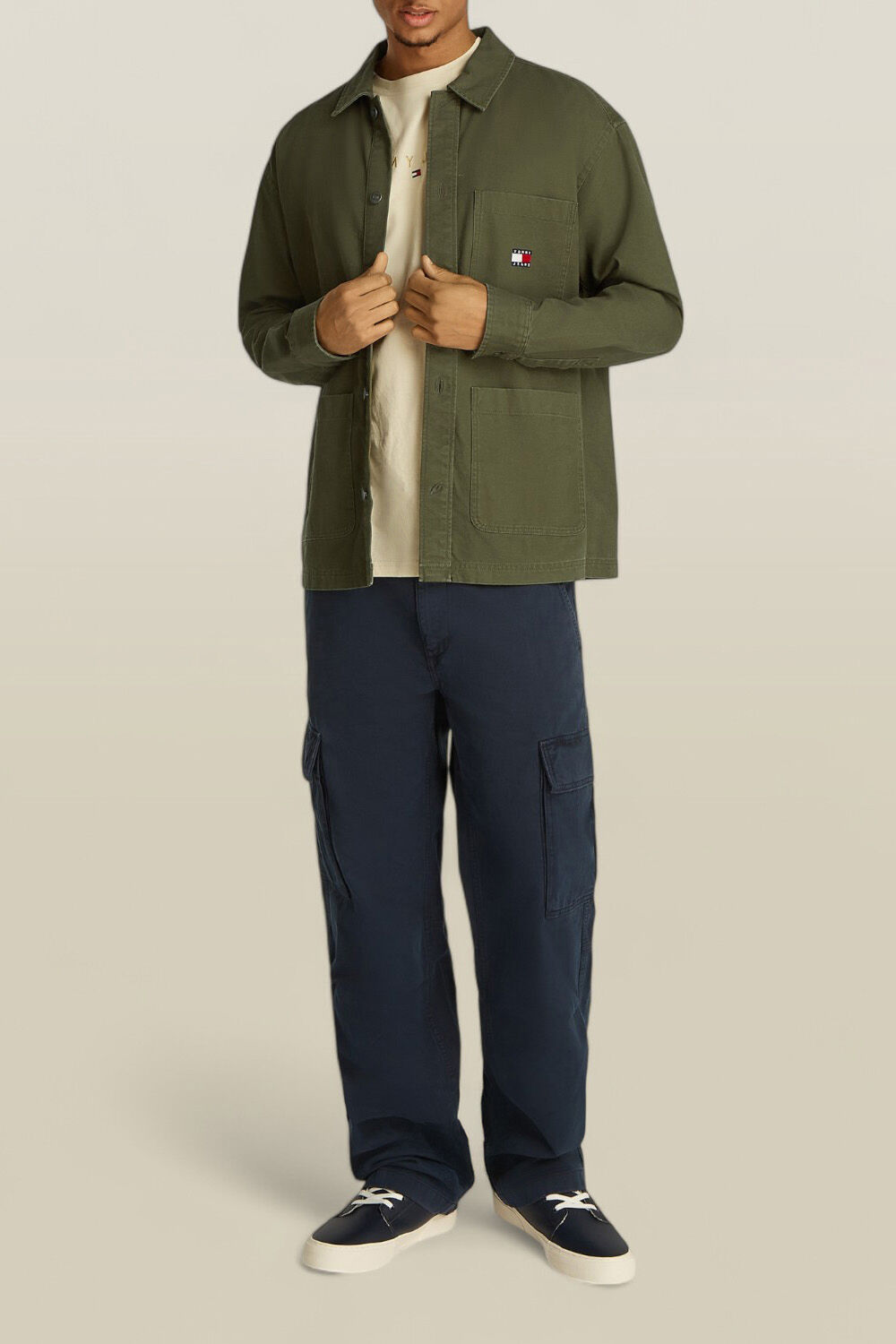 TOMMY HILFIGER חולצה מכופתרת