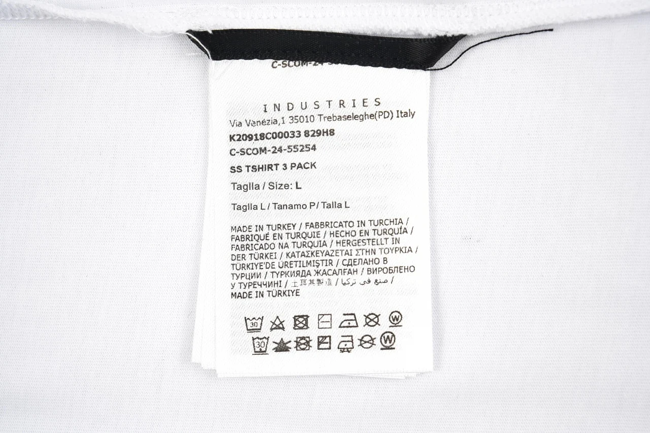 Moncler White Logo Crewneck T-Shirt product photo from LabelPicks