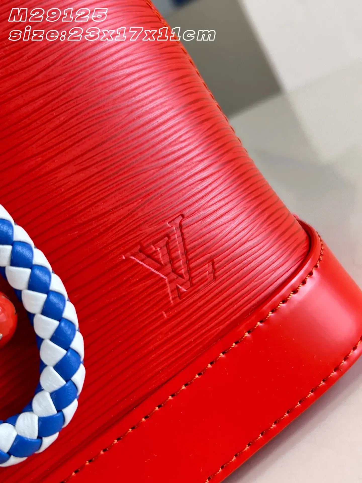 Louis Vuitton Red Alma Top Handle Bag product photo from LabelPicks