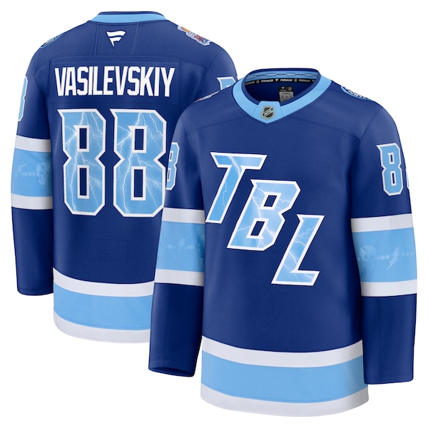 Andrei Vasilevskiy Tampa Bay Lightning  2026 NHL Stadium Series Premium Jersey - Blue