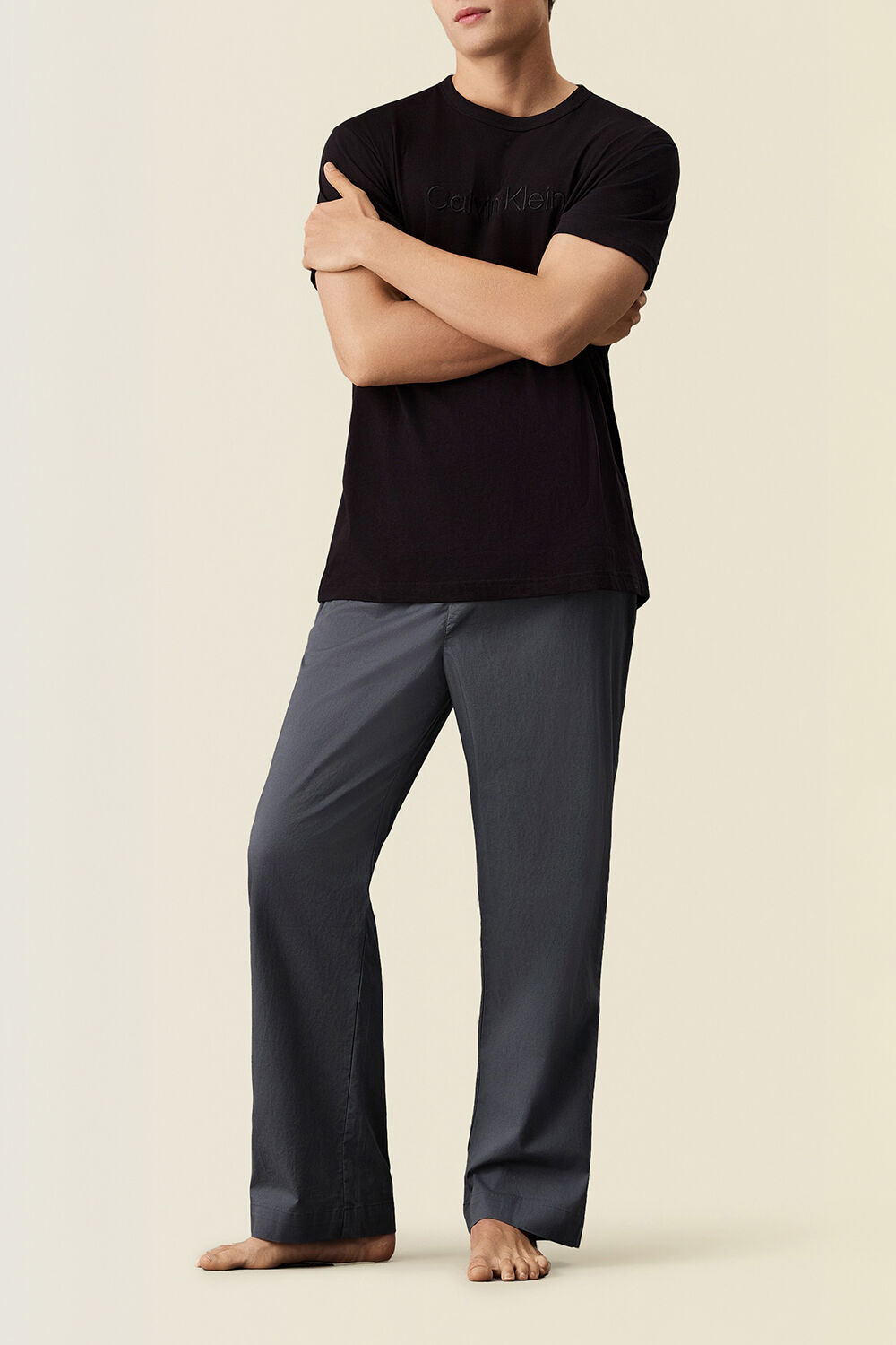 CALVIN KLEIN מכנסי פיג'מה ופנאי