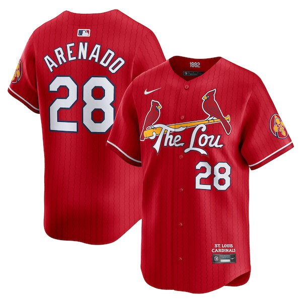 Nolan Arenado St. Louis Cardinals Nike City Connect Limited Jersey - Red