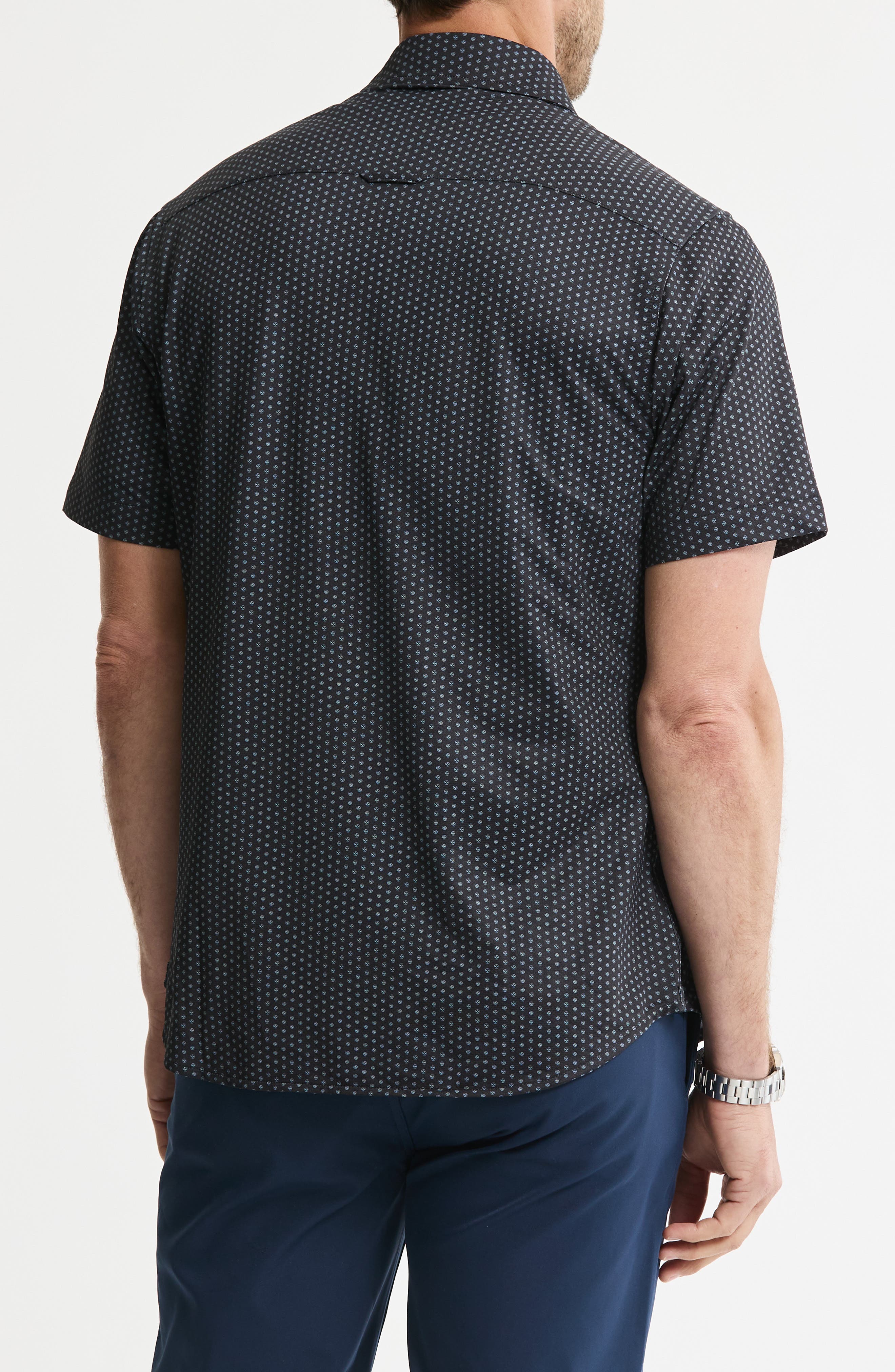 JACHS Performance Tech Button-Up Shirt