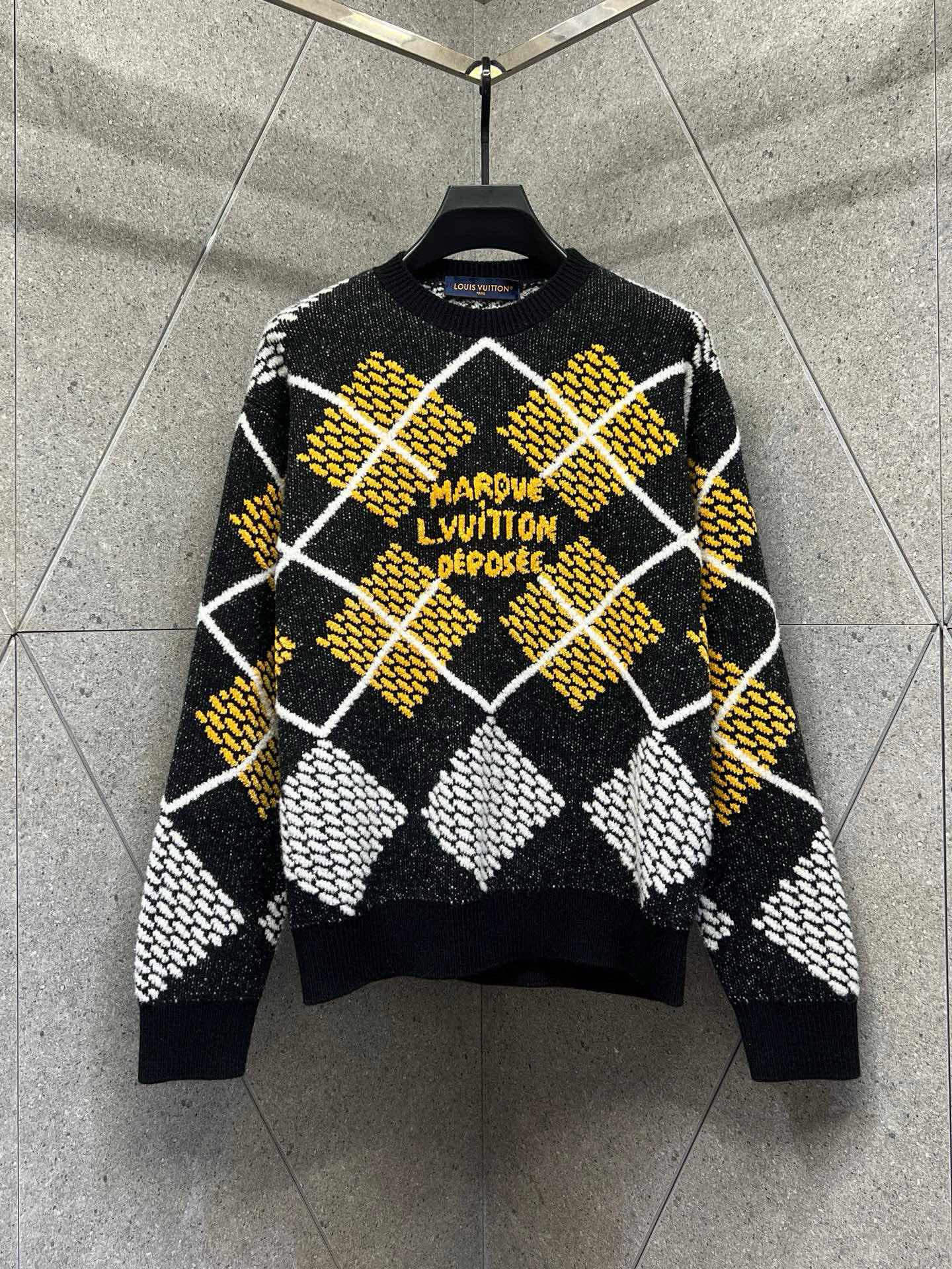 0910 New patchwork sweaters
